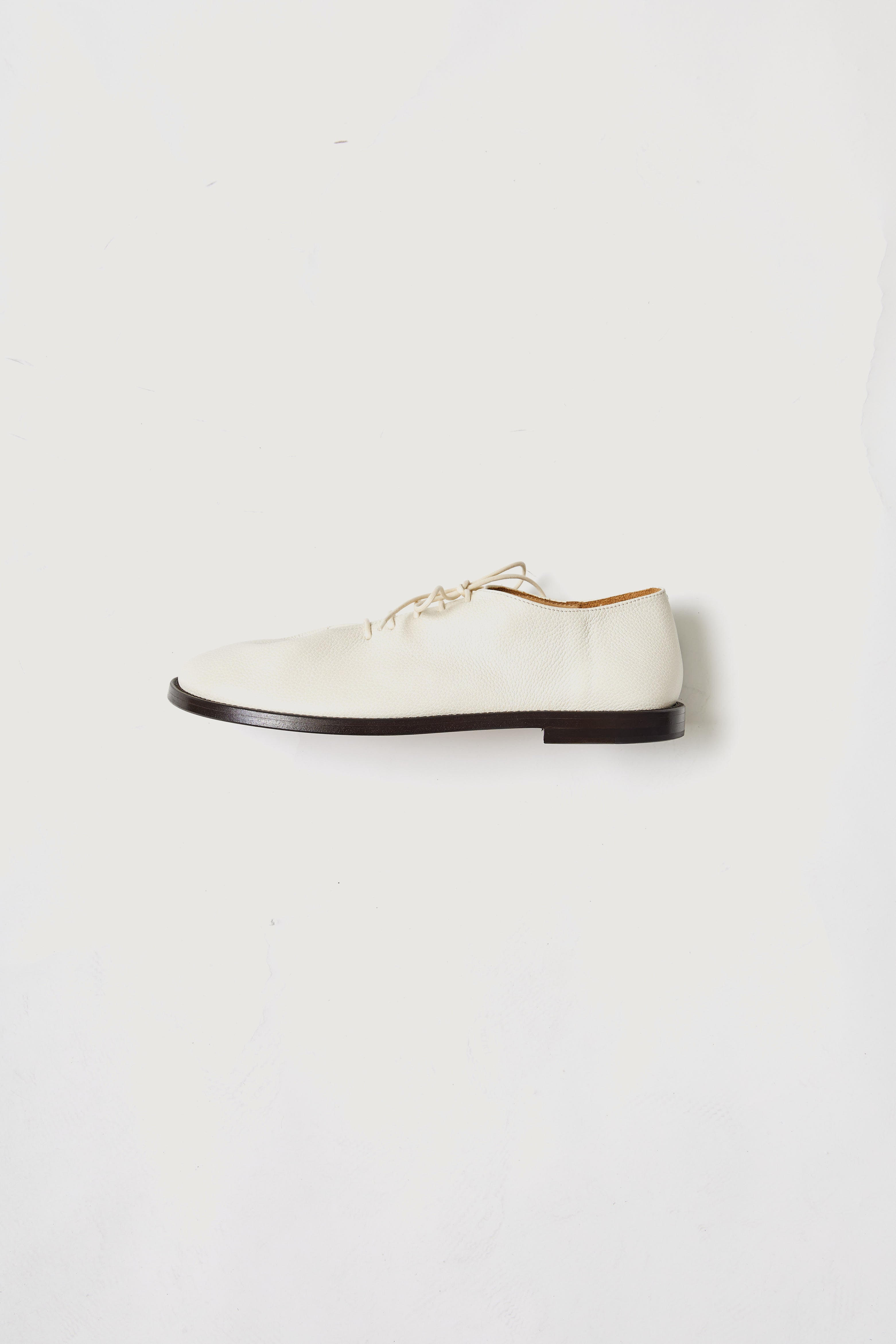 paura-Paride Lace-Up Shoes Off White-15DP90020000020