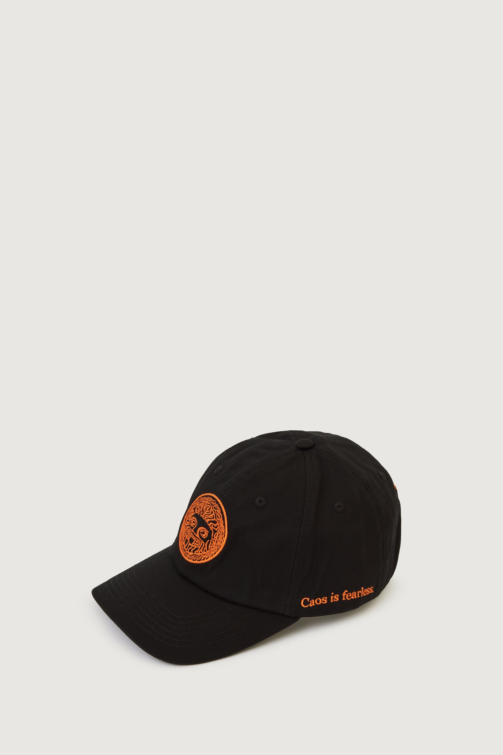 paura-Ray Dad Hat Black/Orange Fibra-