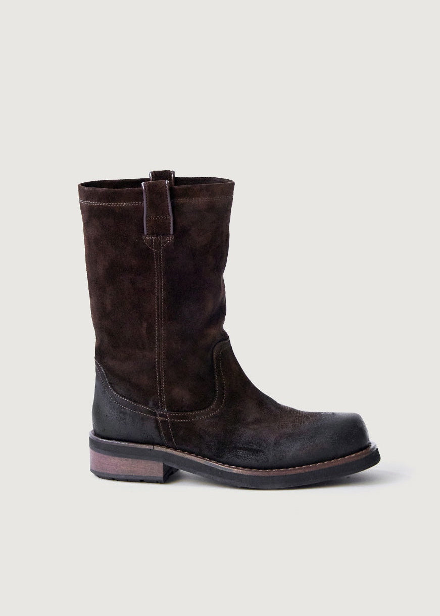 paura-Sentenza High Boot - Dark Brown-14DP40530000733