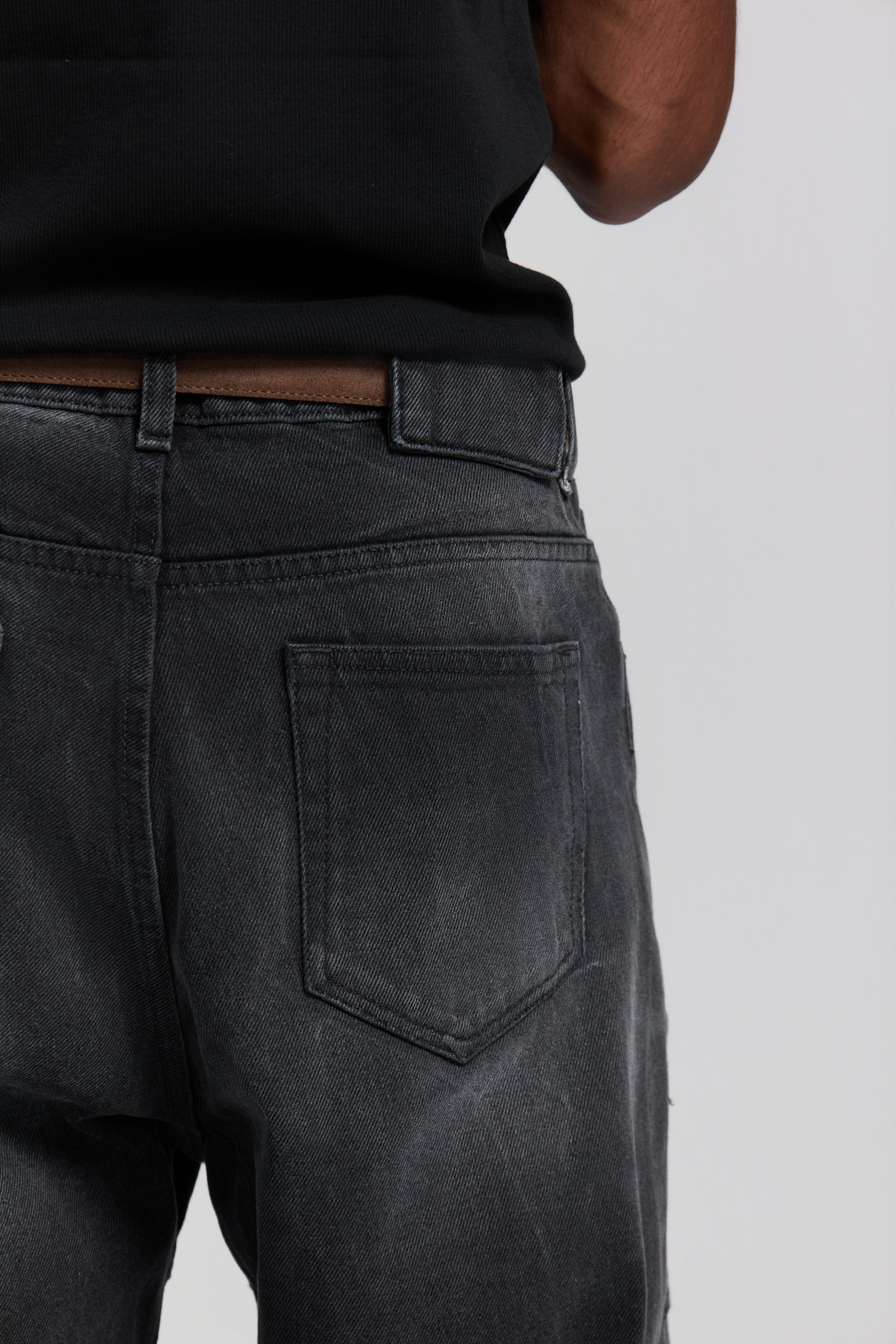 paura-Sofian Denim Black-15DP40120000001