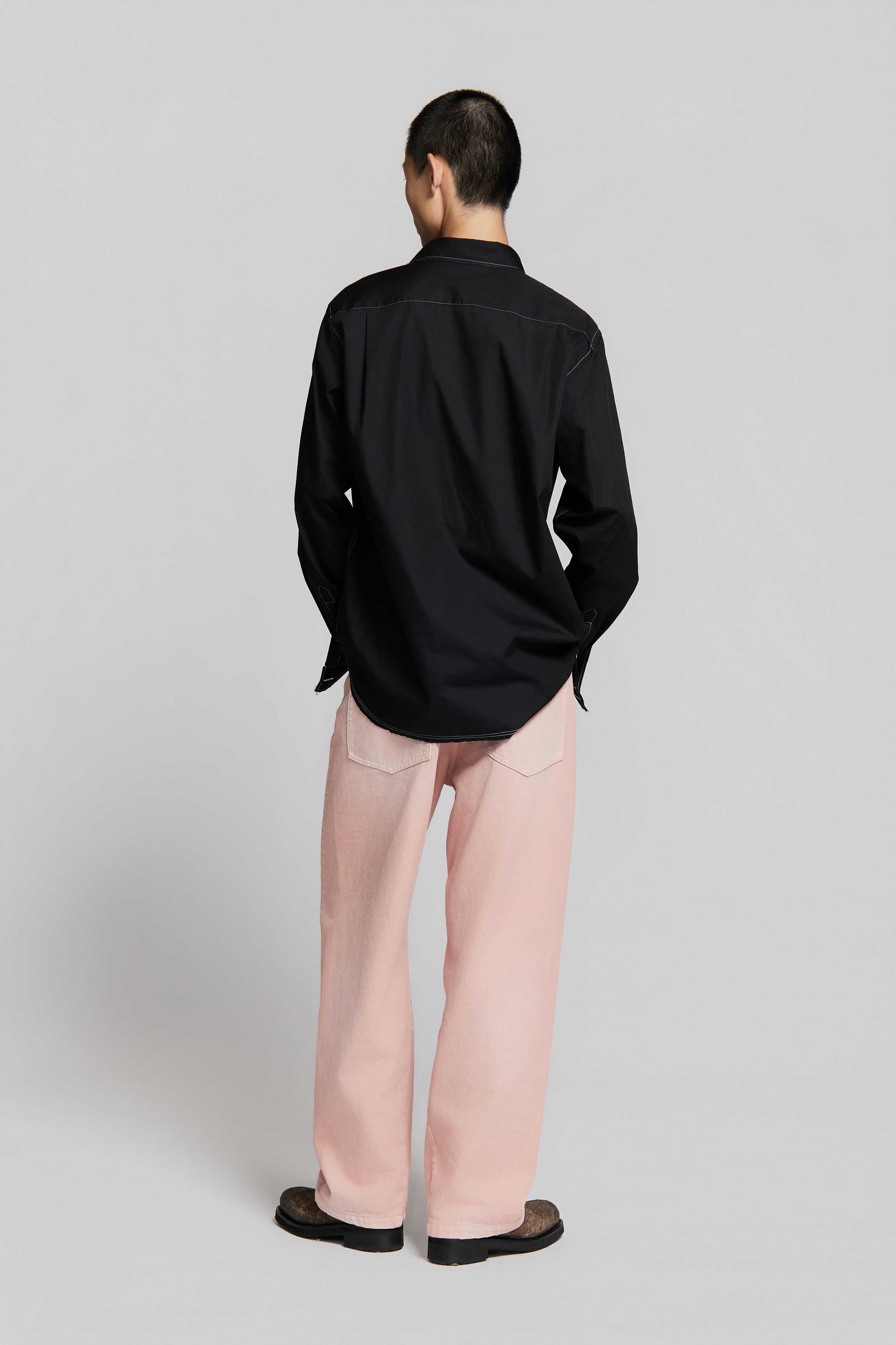 paura-Talete Shirt Black-15DP20050000001
