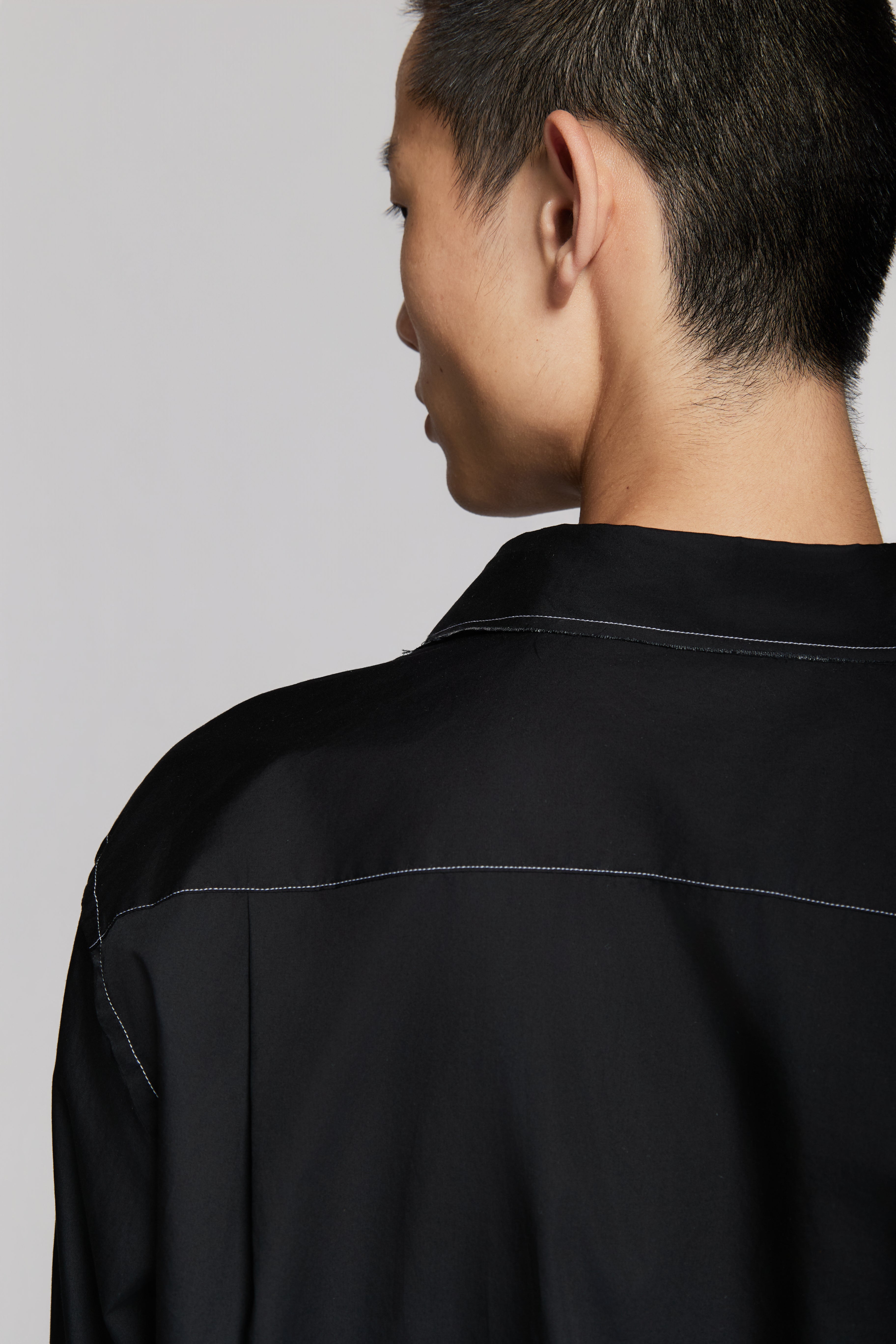 paura-Talete Shirt Black-15DP20050000001