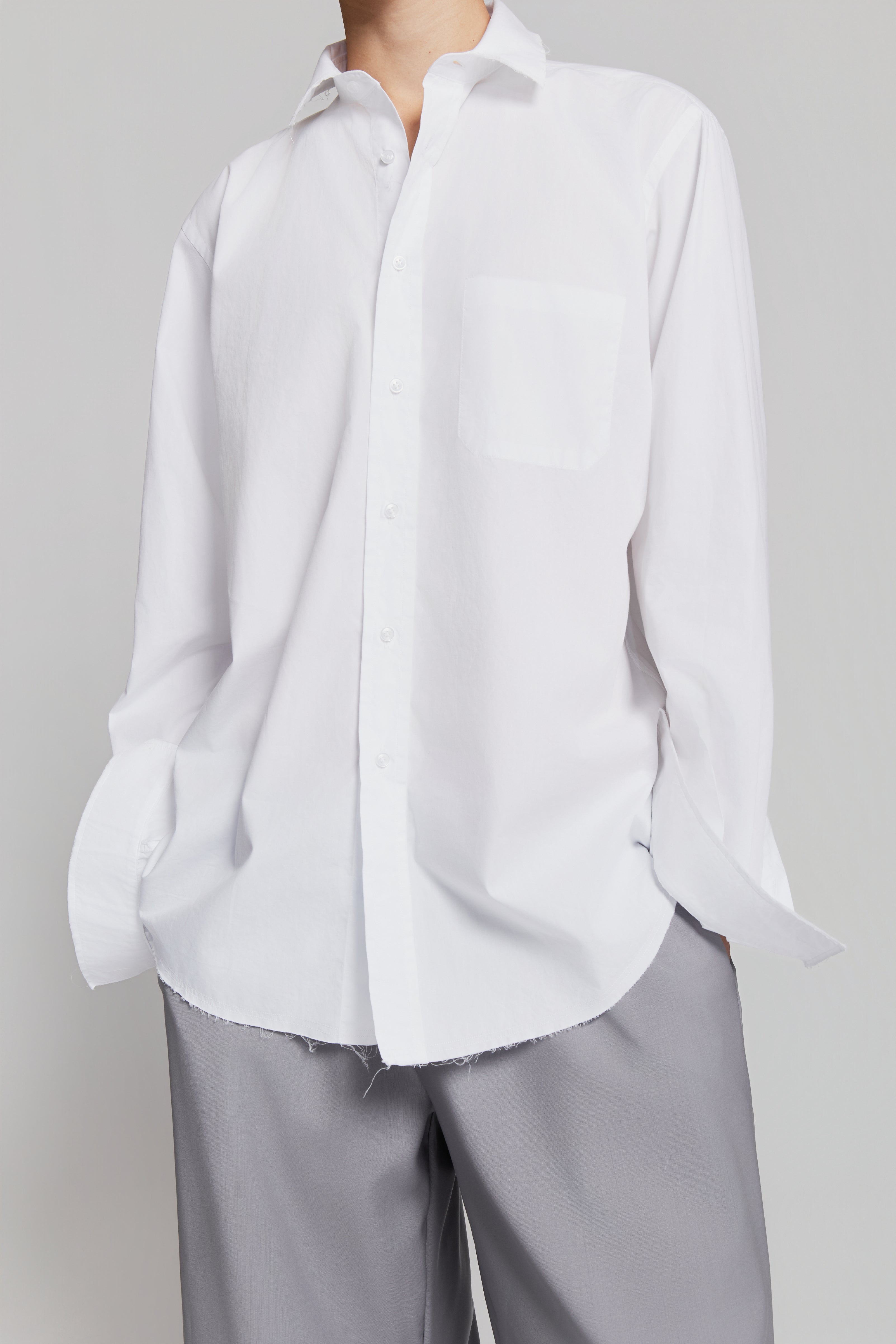 paura-Talete Shirt White-15DP20050000028