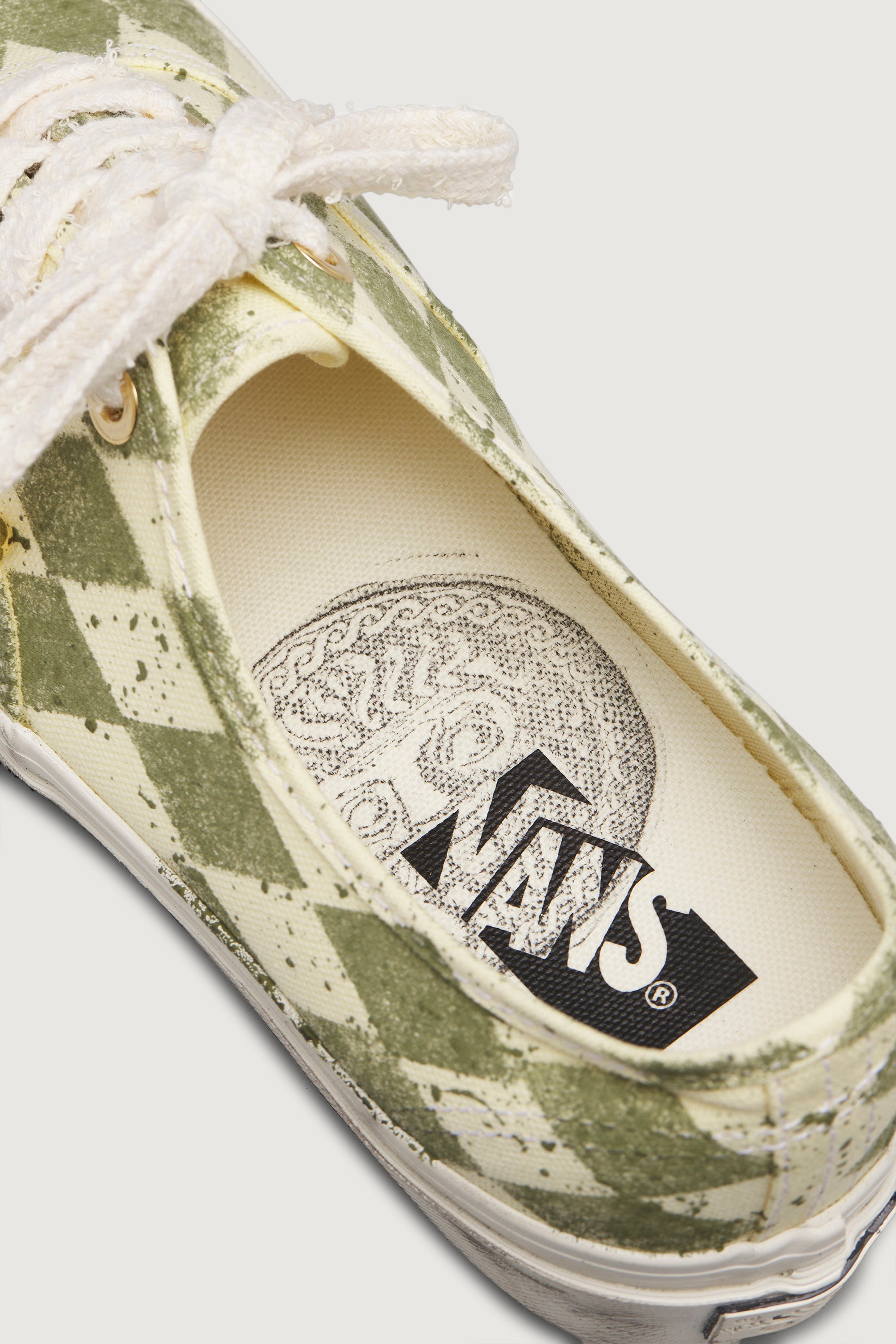 paura-VANS AUTHENTIC CREAM / SAGE-