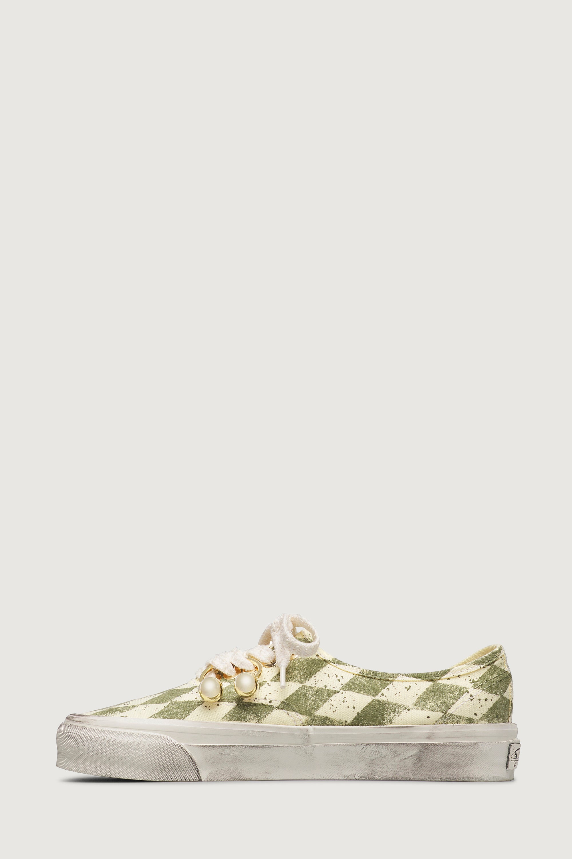 paura-VANS AUTHENTIC CREAM / SAGE-