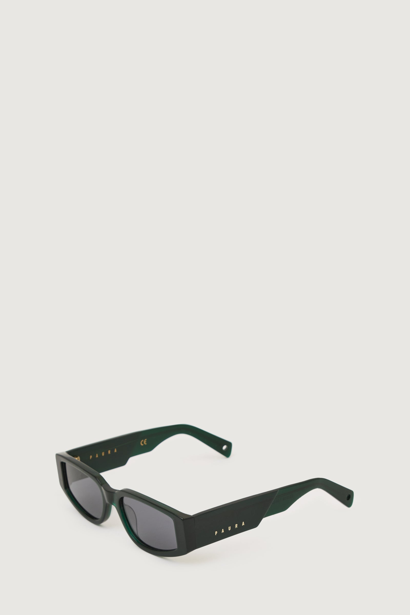 paura-Vegas Sunglasses Black Green/Grey Lens-