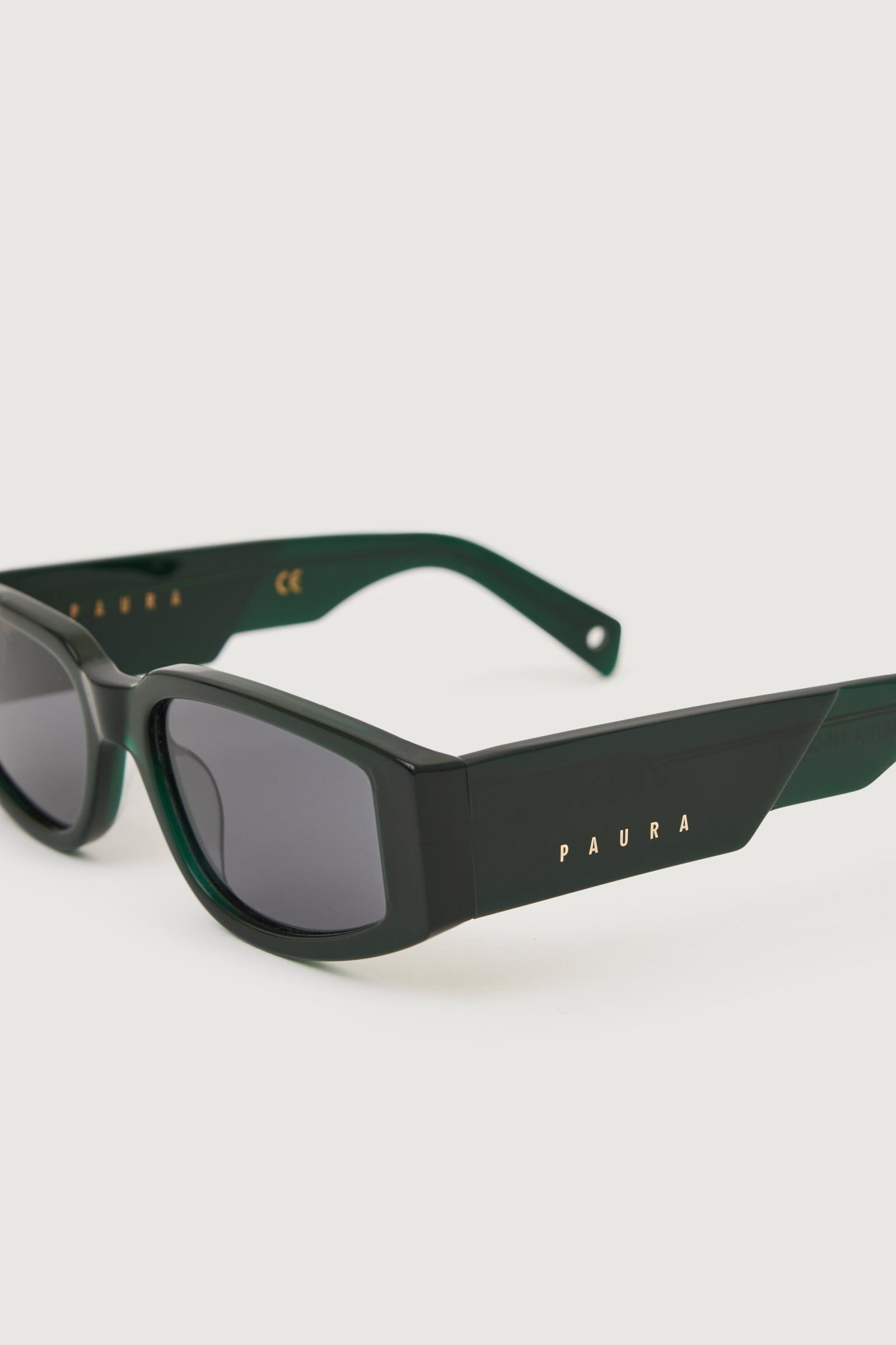 paura-Vegas Sunglasses Black Green/Grey Lens-