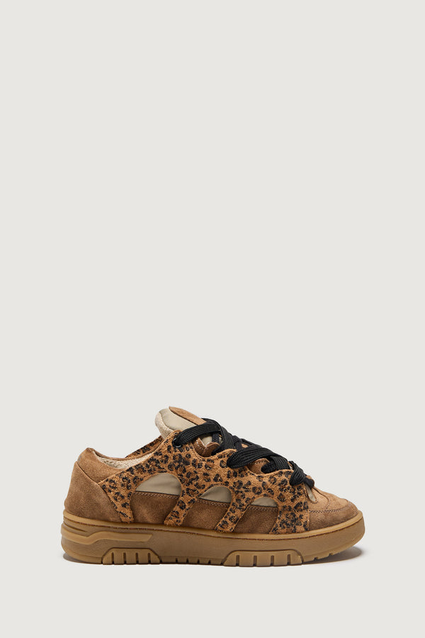 SANTHA MODEL 1 - BEIGE/LEOPARD