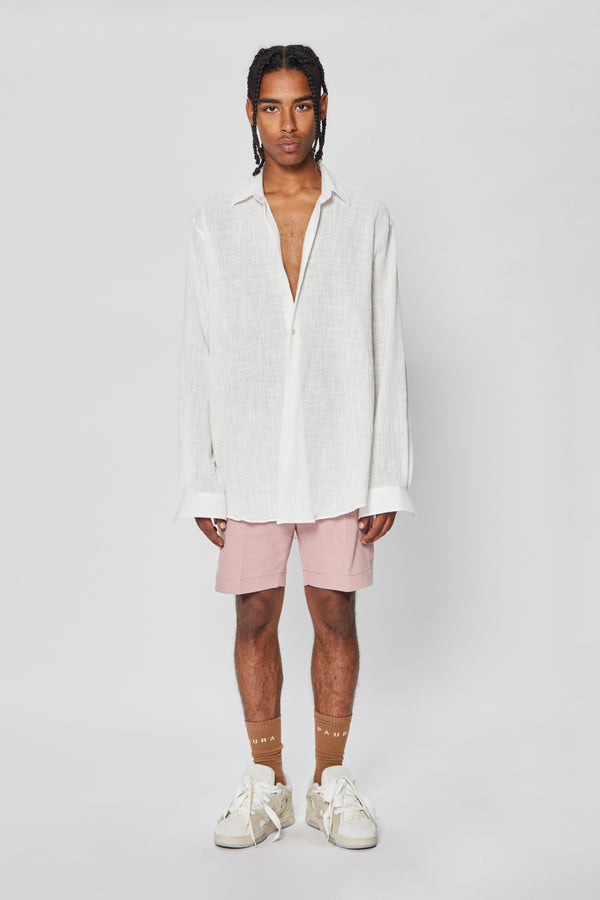 BRUCE OVERSIZED SHIRT WHITE