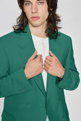THOM DOUBLEBREASTED SUIT JACKET GREEN