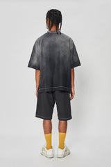SAID OVERSIZED T-SHIRT BLACK STONE