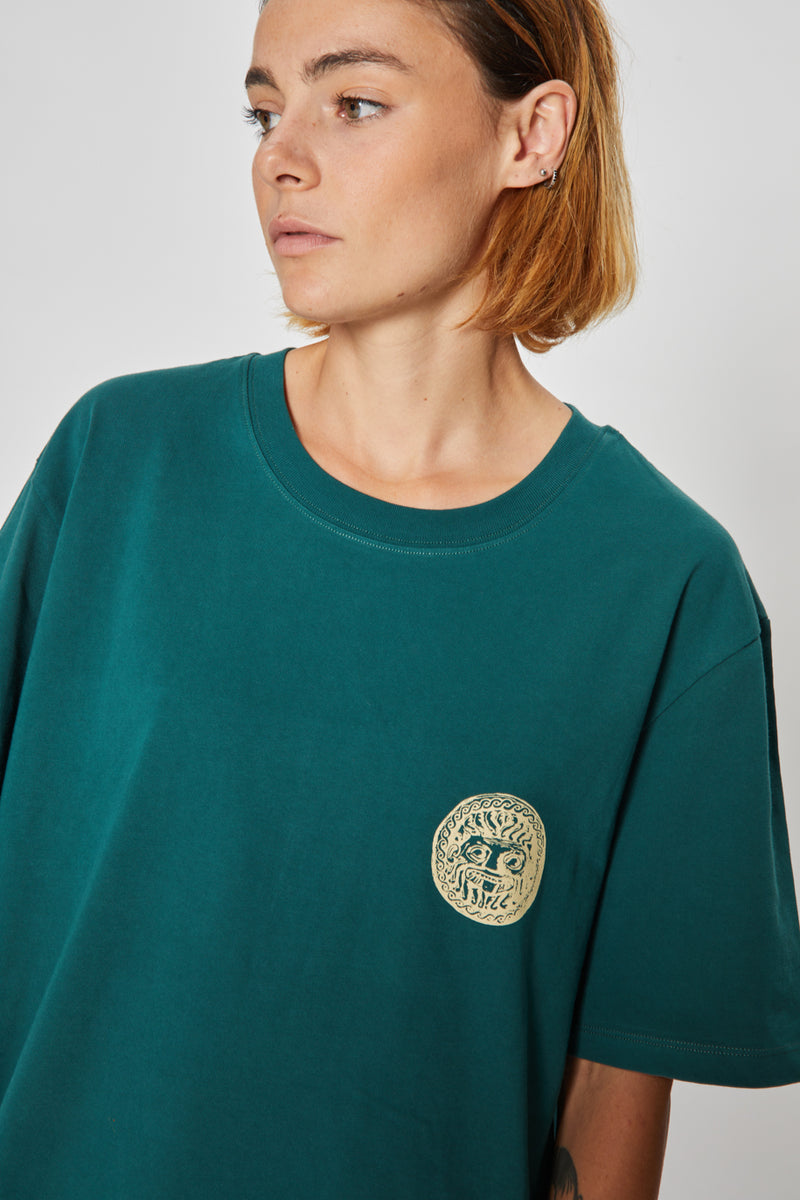 REGULART T-SHIRT PHOBOS BASIC FIT GREEN