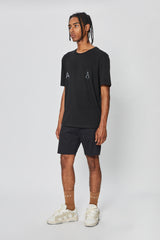 REGULART T-SHIRT BASIC FIT AA BLACK