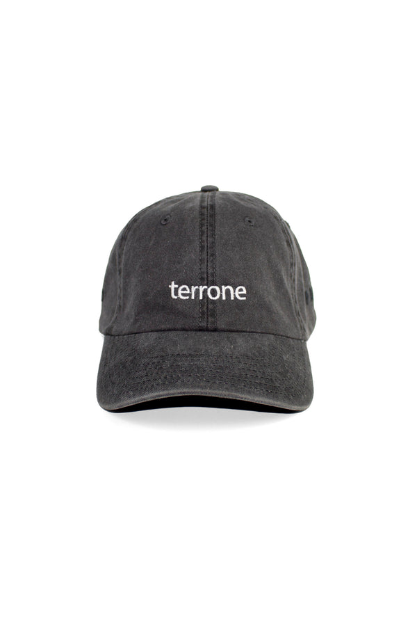 Terrone Baseball Cap Washed Black